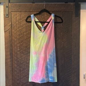 Tie-Dye Sleeveless Dress